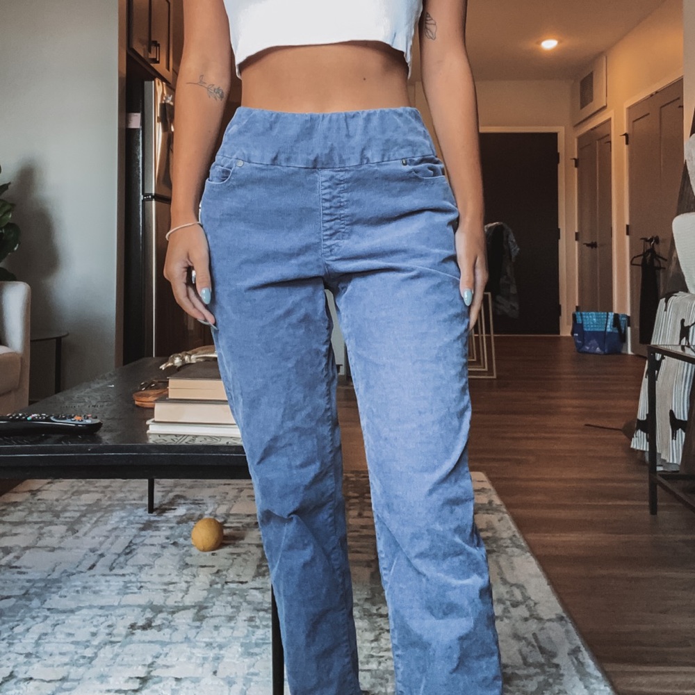 Blue Corduroy Pants
